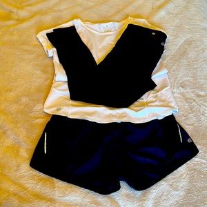 Bundle of (3) Size Small Workout clothes Athleta, Champion, and Spalding